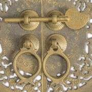 Solid Brass Cabinet Faceplate Set