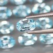 Matched! 20 piece 11.04ct sky blue Topaz set full of glittering flashing!