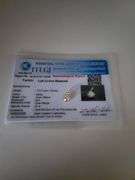 Certified Yellow Gold Lab Diamond Pendant