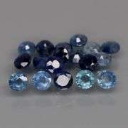 Collectors 3.01ct washed denim blue Sapphire set