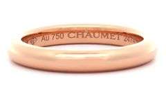 Chaumet 0.02ct Diamond Les Eternelles De Chaumet Classiques Wedding Band Ring