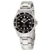 Invicta Pro Diver Black Dial Men's Stainless Steel Watch