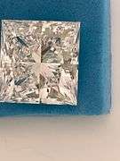 I.G.I CERTIFIEFD 5.00 CARAT PRINCESS CUT DIAMOND
