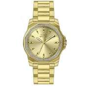 Invicta Speedway Gold-Tone Stainless Steel Men's Watch – Crystal Bezel, Gold Dial