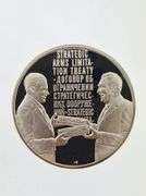 May 1972 Richard Nixon - A Journey For Peace / Sterling Medal