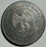 1874 S Trade Dollar