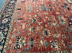 Exquisite  Fine Serapi Design  Rug 9.1x11.9