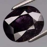 Silky color! 4.44ct untreated midnight violet Burmese Spinel!