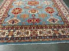 Exquisite Fine Kazak Rug 8.1x10.1