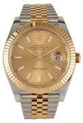 Rolex Datejust 126333, 41MM, Champagne Dial, Two Tone Men’s Watch