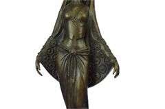 Middle Easter Persian Princess Bronze Sculpture