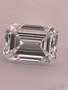 6.00 CARATS I.G.I CERTIFIED EMERALD CUT DIAMOND