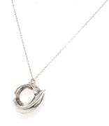 Tiffany & Co Frank Gehry fish circle pendant necklace