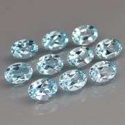 High fire and full of desire! Look at this vibrant 9.57ct Topaz set!