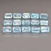 High fire! 11.22ct vibrant sky blue Topaz set!