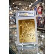 Tom Brady Sculptured Gold Card Mint 10