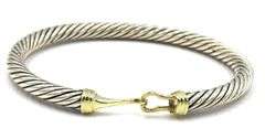 David Yurman Cable classic buckle bracelet