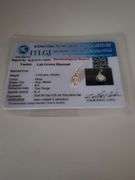 Certified Yellow Gold Lab Diamond Pendant