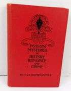 1920's Poison Mysteries Antique Book