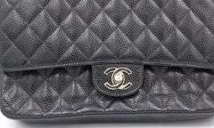 Chanel Small classic double flap Caviar hardware purse