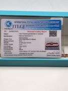 14k Gold Certified Ruby Bracelet with Diamond Accents