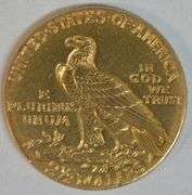 Attractive 1912 US $2.50 Indian Gold Piece. Light cleaned