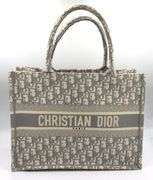 Christian Dior Canvas book tote