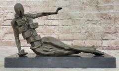 Modern Female Bronze Sculpture