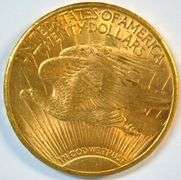 Much better date 1925 St. Gaudens $20 Gold Piece in Choice Brilliant Uncirculated