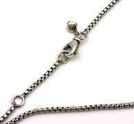 David Yurman Stax diamond pendant on chain