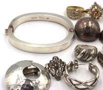 Group lot of Vintage 925 sterling silver mixed jewelry