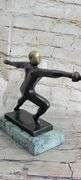 Brown Patina Bronze Statue
