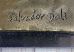 Persistence of Memory Bronze Statue