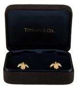 Tiffany & Co. 0.50ctw Diamond X Clip On Earrings in 18K