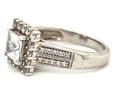 925 Sterling silver cubic zirconia ring