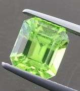 High end 3.11ct apple green untreated Peridot