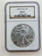 2006 American Silver Eagle, NGC MS69