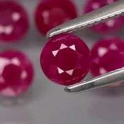 Deep violet red! 5.43 carats of REAL Burmese Rubies!