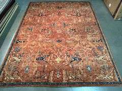 Exquisite  Fine Serapi Design  Rug 9.2x11.9