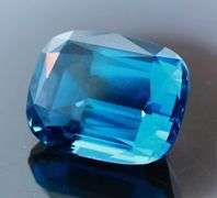 Outstanding! 59.97ct eye clean London blue Topaz!
