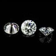 Large 7.5 Ct Sparkling White VVs1 Fire Moissanite Solitaire