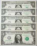 (10) Superb Crisp $1 2021 Star Replacement Notes N.Y.-Consecutive!