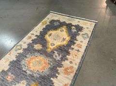 Exquisite Oushak Runner  2'.8"x8'