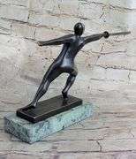 Brown Patina Bronze Statue