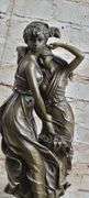 Two Sisters Bronze Sculpture