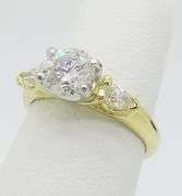 GIA Certified 1.35CTW Earth Mined Diamond Ring in 18k