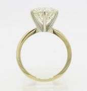 Classic 4+ Carat GIA Earth Mined Diamond Ring