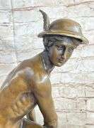 Mercury Classic Roman Myth Bronze Sculpture