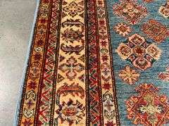 Fine Super Kazak Rug 4.1x6.1