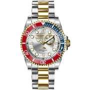 Invicta Pro Diver Men's Two-Tone Stainless Steel Watch – Silver Dial, 43mm